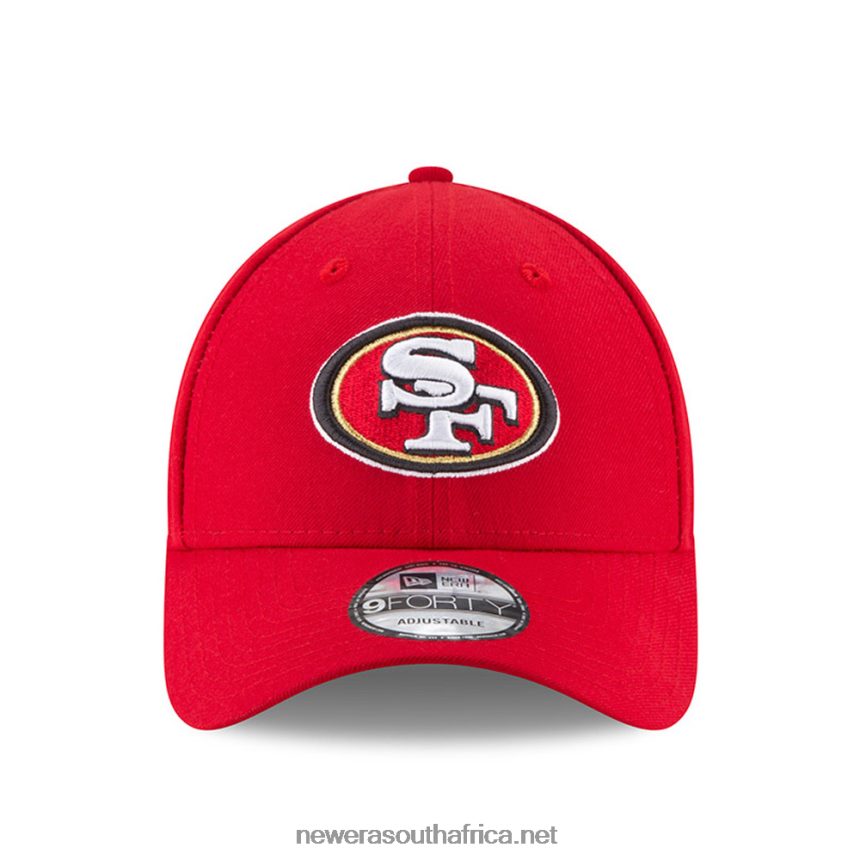 San Francisco 49ers The League Red 9FORTY Cap New Era TRBRBN1691