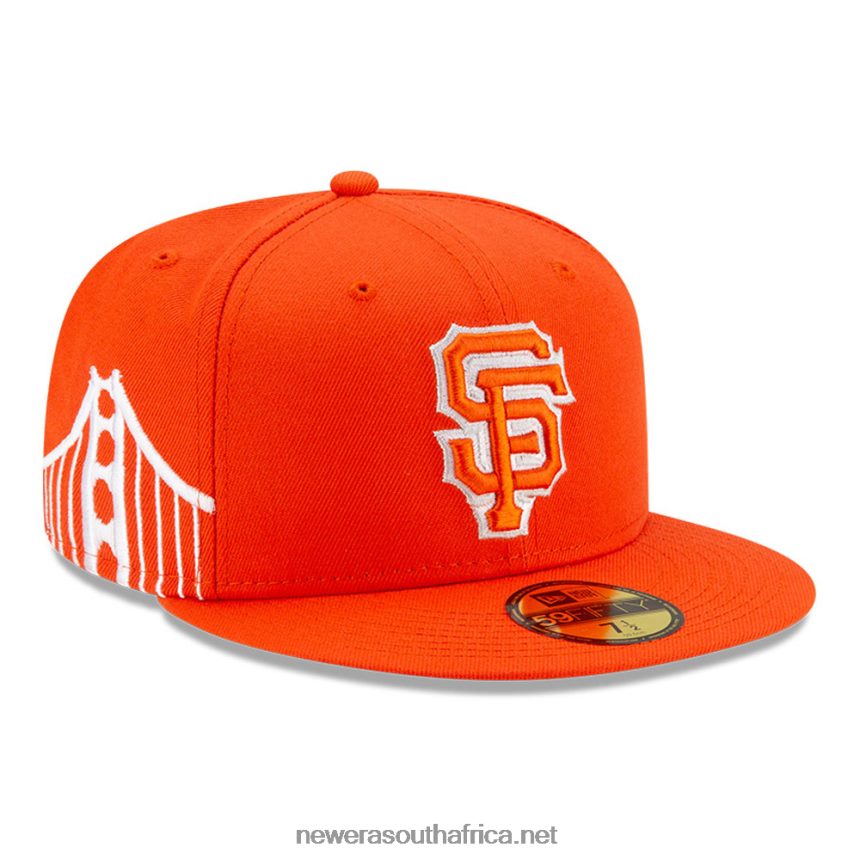 San Francisco Giants MLB City Connect Orange 59FIFTY Cap New Era TRBRBN1435
