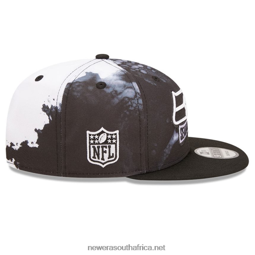 Seattle Seahawks NFL Sideline 2022 Black 9FIFTY Snapback Cap New Era TRBRBN1974