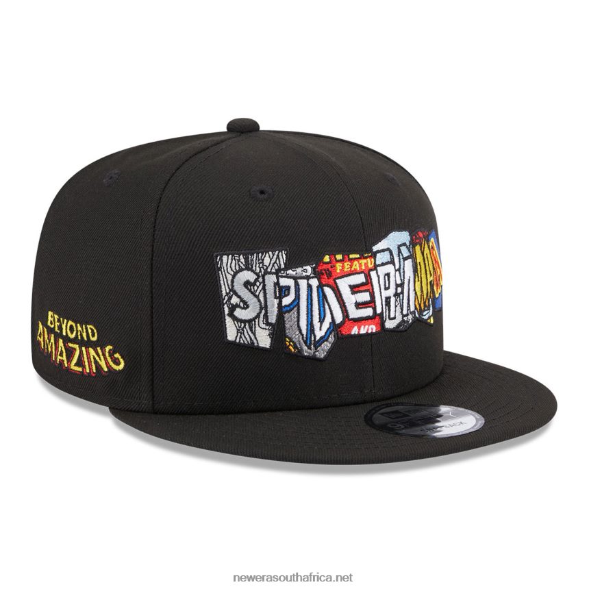 Spider-Man Black 9FIFTY Snapback Cap New Era TRBRBN2032