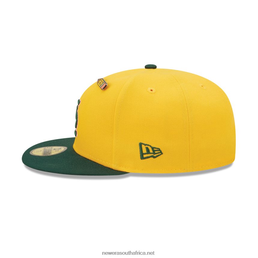 St. Louis Cardinals Back to School Yellow 59FIFTY Fitted Cap New Era TRBRBN962