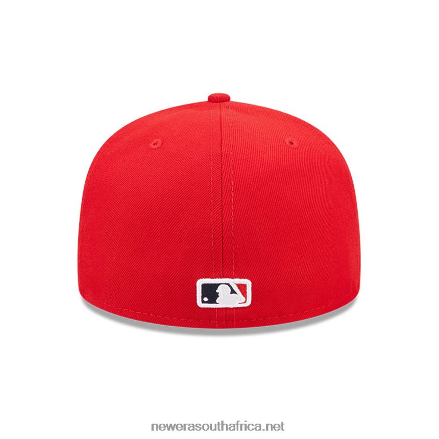 St. Louis Cardinals Comic Cloud Red 59FIFTY Fitted Cap New Era TRBRBN240
