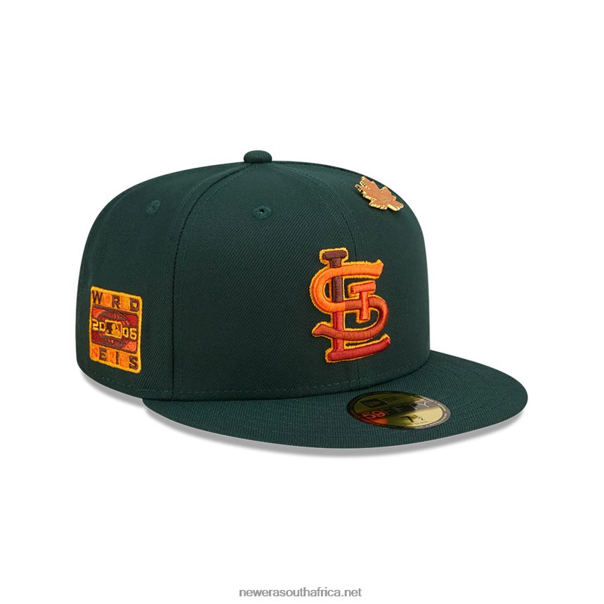 St. Louis Cardinals Leafy Dark Green 59FIFTY Fitted Cap New Era TRBRBN1366
