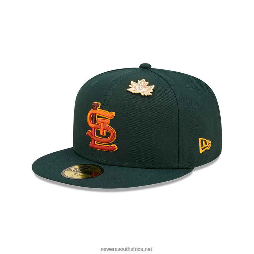 St. Louis Cardinals Leafy Dark Green 59FIFTY Fitted Cap New Era TRBRBN1366