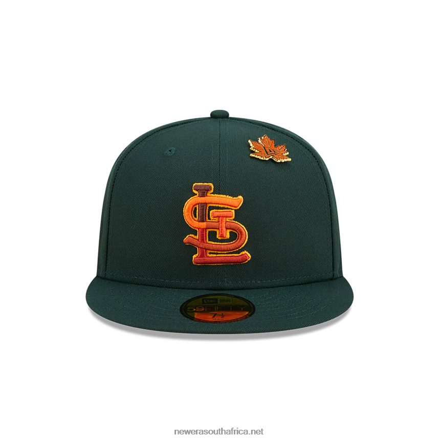 St. Louis Cardinals Leafy Dark Green 59FIFTY Fitted Cap New Era TRBRBN1366