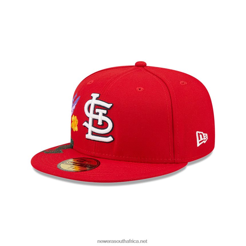 St. Louis Cardinals MLB Blooming Red 59FIFTY Fitted Cap New Era TRBRBN466