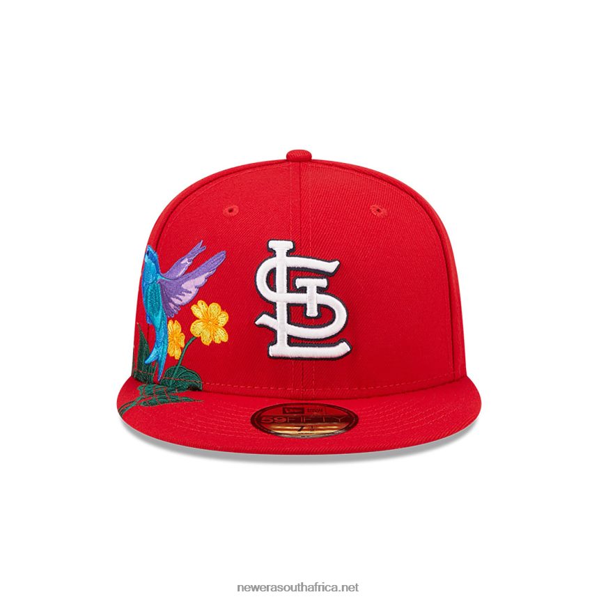 St. Louis Cardinals MLB Blooming Red 59FIFTY Fitted Cap New Era TRBRBN466