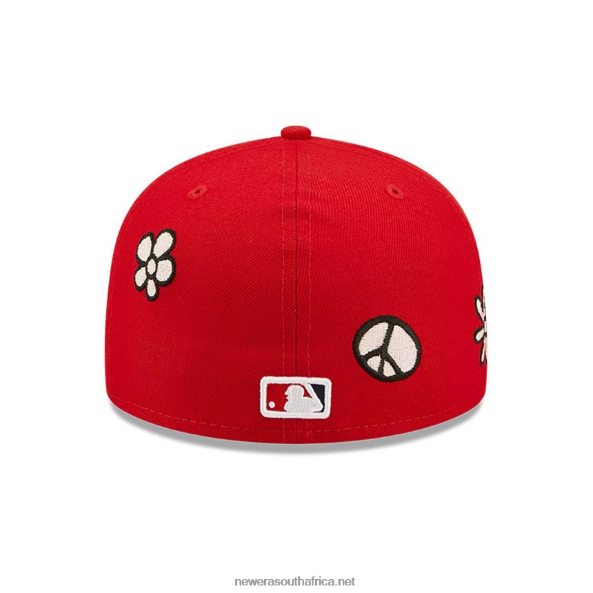 St. Louis Cardinals MLB Sunlight Pop Red 59FIFTY Cap New Era TRBRBN53