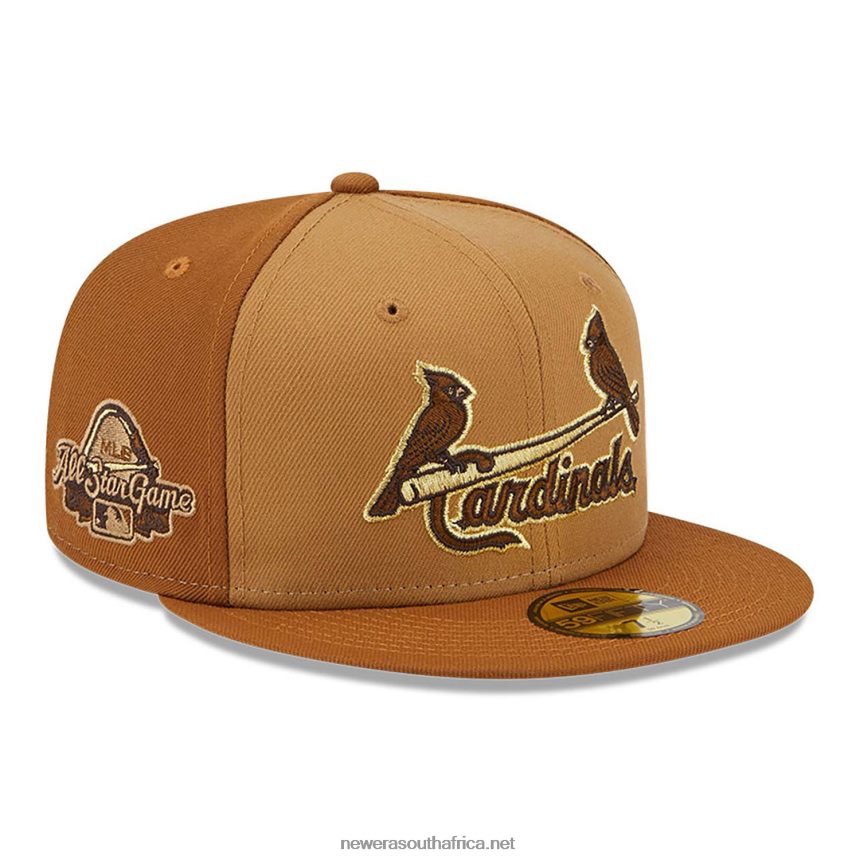 St. Louis Cardinals Tri Tone Brown 59FIFTY Fitted Cap New Era TRBRBN73