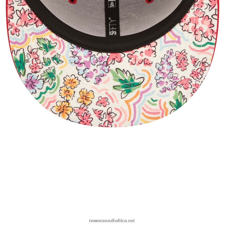 St. Louis Cardinals Watercolour Floral Red 59FIFTY Cap New Era TRBRBN956
