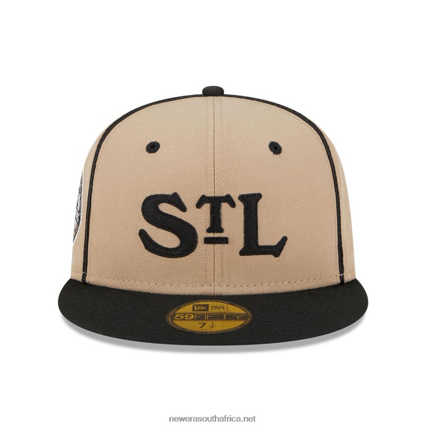 St. Louis Stars Negro League Beige 59FIFTY Fitted Cap New Era TRBRBN981