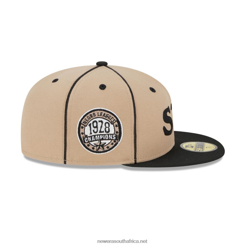 St. Louis Stars Negro League Beige 59FIFTY Fitted Cap New Era TRBRBN981