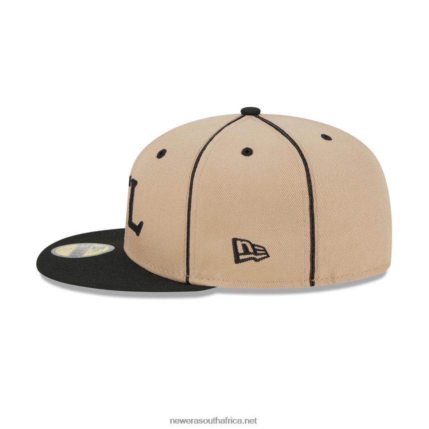 St. Louis Stars Negro League Beige 59FIFTY Fitted Cap New Era TRBRBN981