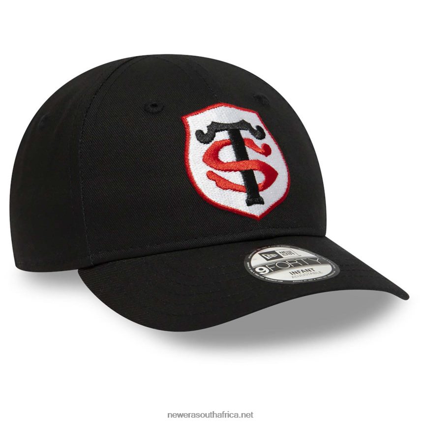 Stade Toulousain Team Logo Black 9FORTY Infant Cap New Era TRBRBN1630