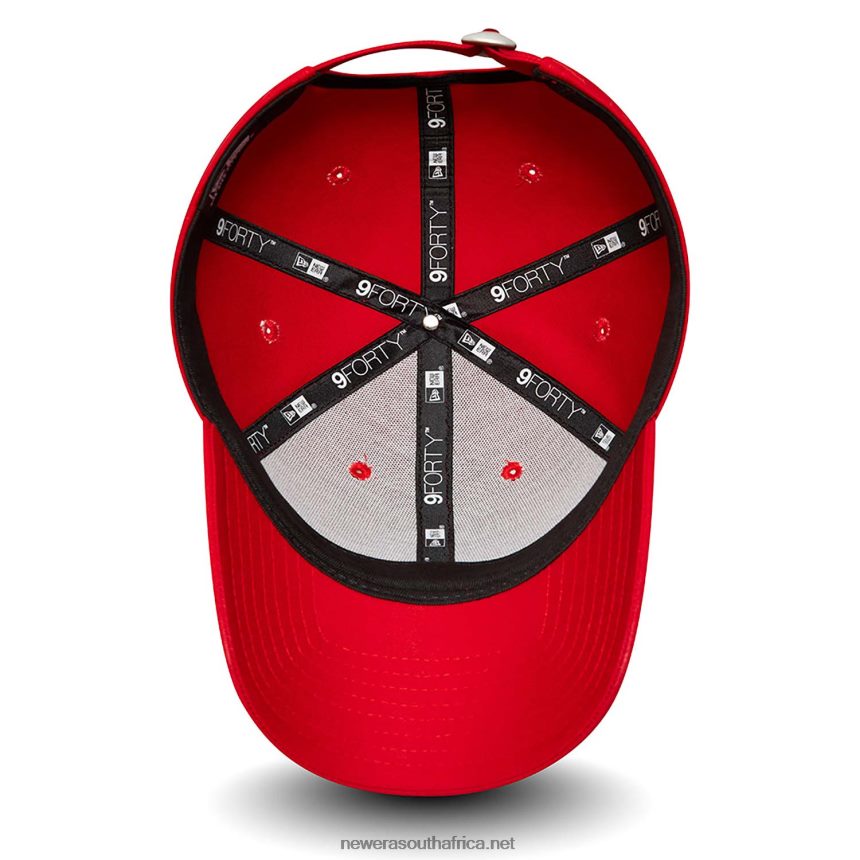 Stade Toulousain Team Logo Red 9FORTY Adjustable Cap New Era TRBRBN1634