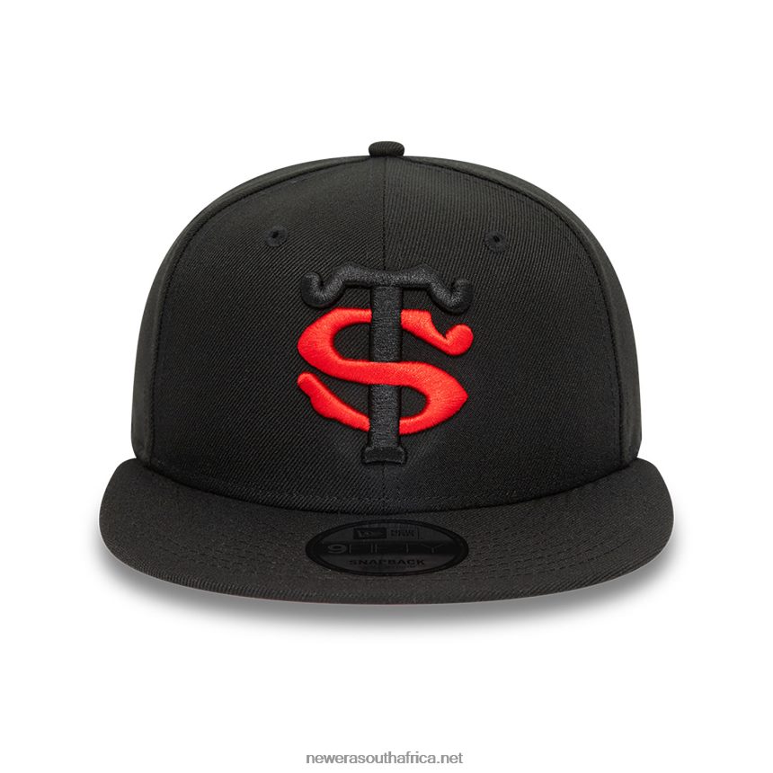 Stade Toulousain Two Tone Black 9FIFTY Snapback Cap New Era TRBRBN1893