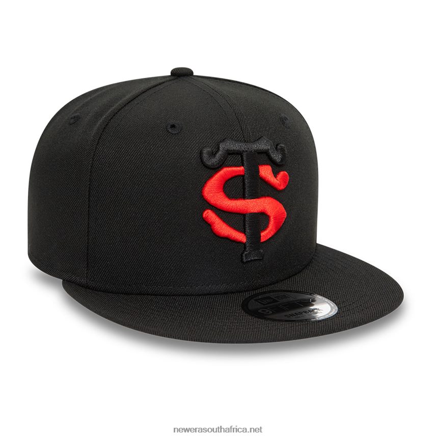Stade Toulousain Two Tone Black 9FIFTY Snapback Cap New Era TRBRBN1893