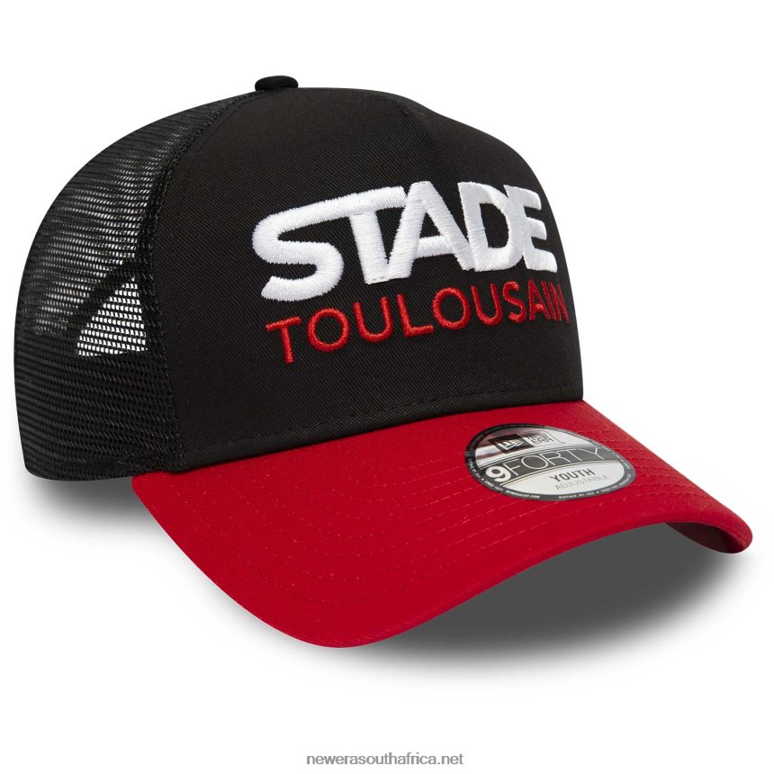 Stade Toulousain Two Tone Black 9FORTY Youth Cap New Era TRBRBN1645