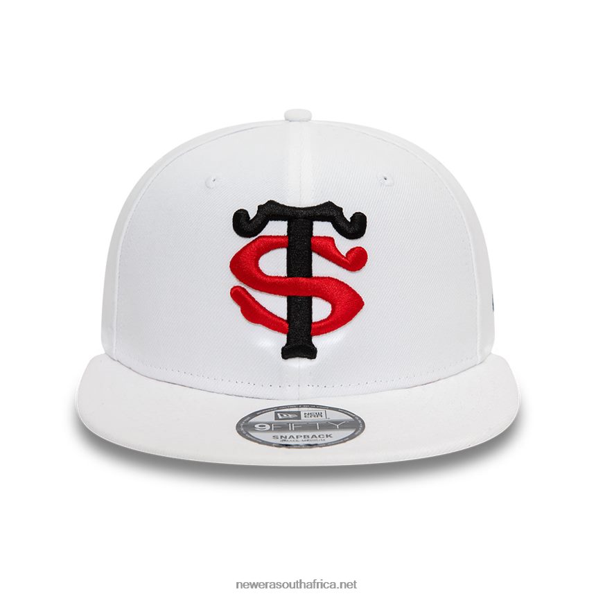 Stade Toulousain Two Tone White 9FIFTY Snapback Cap New Era TRBRBN1907