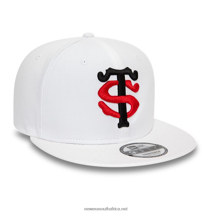 Stade Toulousain Two Tone White 9FIFTY Snapback Cap New Era TRBRBN1907