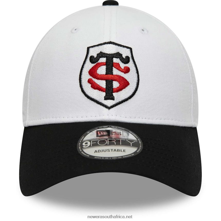 Stade Toulousain Two Tone White 9FORTY Adjustable Cap New Era TRBRBN1729