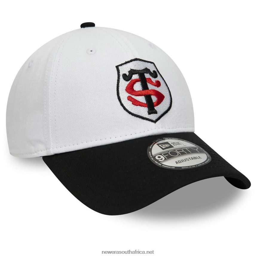 Stade Toulousain Two Tone White 9FORTY Adjustable Cap New Era TRBRBN1729