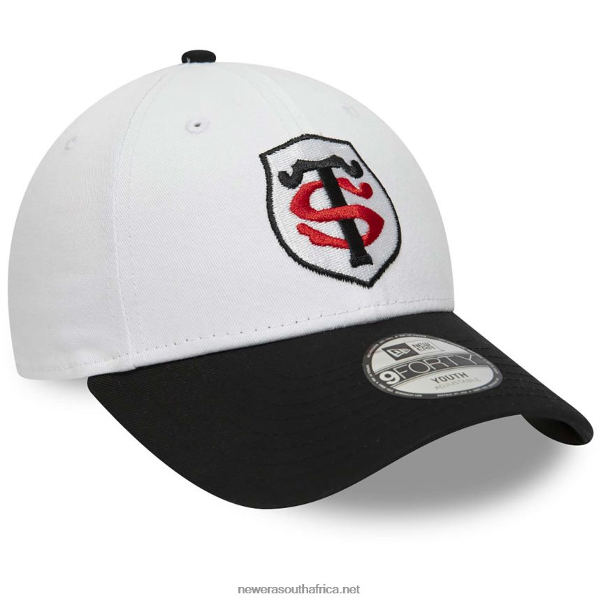 Stade Toulousain Two Tone White 9FORTY Youth Cap New Era TRBRBN1661