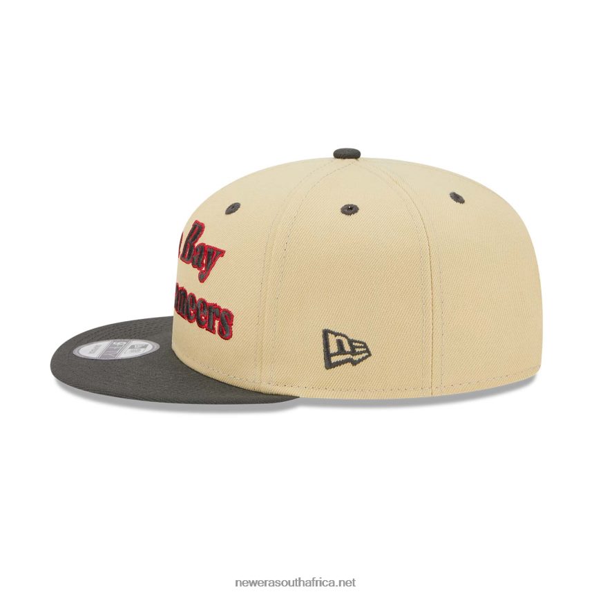 Tampa Bay Buccaneers NFL Retro Cream 9FIFTY Snapback Cap New Era TRBRBN2009