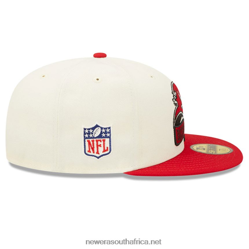 Tampa Bay Buccaneers NFL Sideline 2022 White 59FIFTY Fitted Cap New Era TRBRBN182