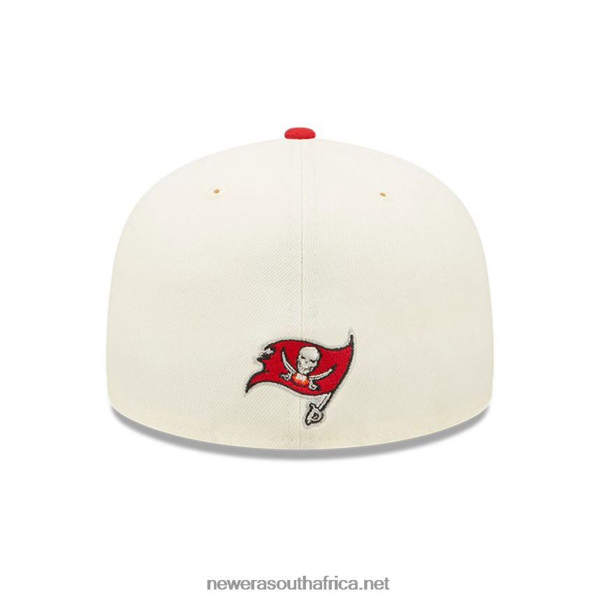 Tampa Bay Buccaneers NFL Sideline 2022 White 59FIFTY Fitted Cap New Era TRBRBN182