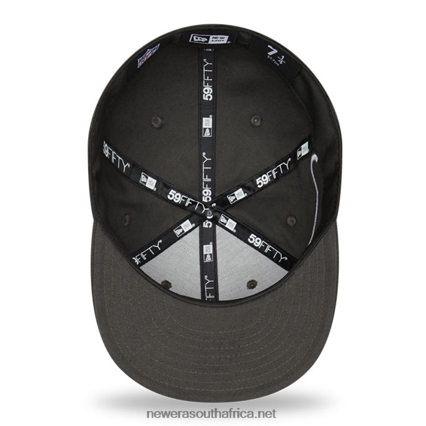 Tampa Bay Buccaneers Side Patch Dark Grey 59FIFTY Fitted Cap New Era TRBRBN1027