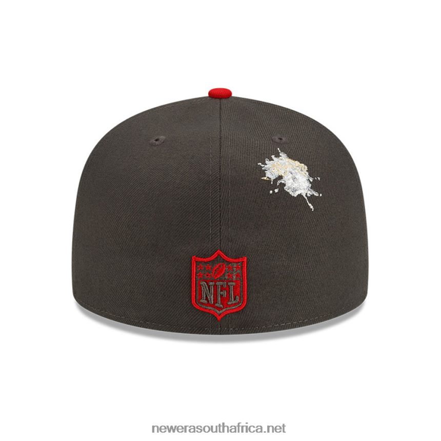 Tampa Bay Buccaneers x Staple Dark Grey 59FIFTY Fitted Cap New Era TRBRBN1320