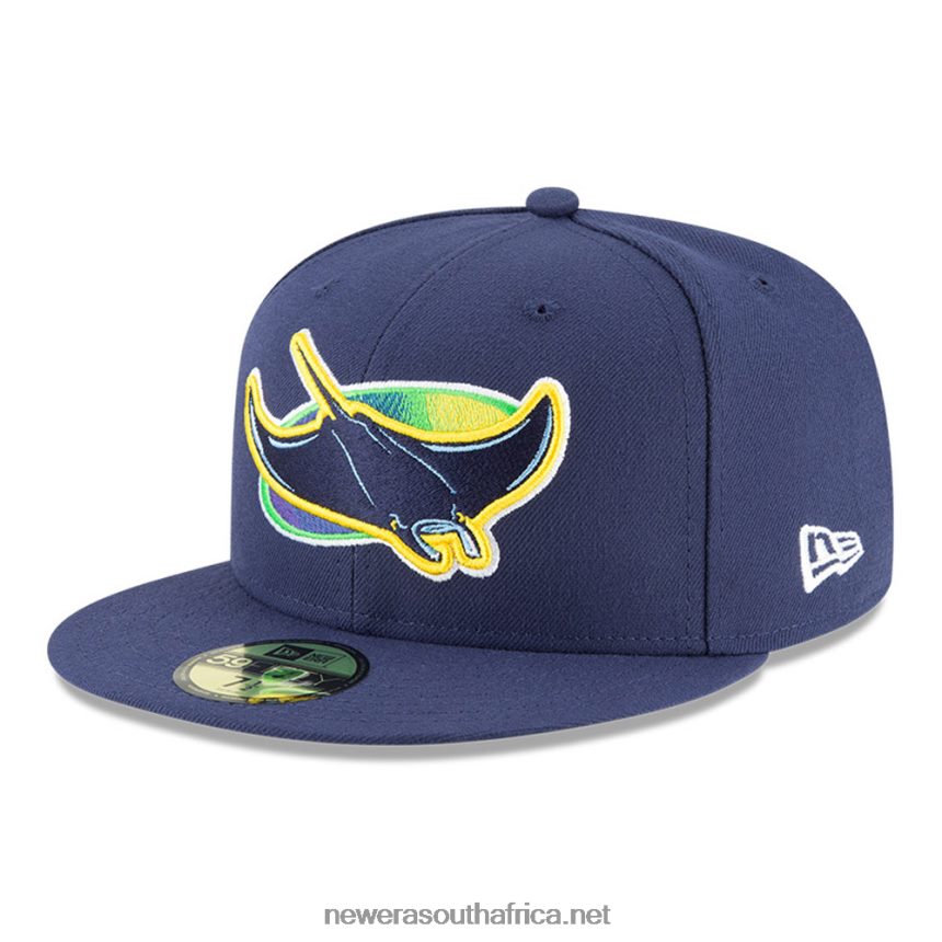 Tampa Bay Rays AC Perf Alt Blue 59FIFTY Cap New Era TRBRBN613