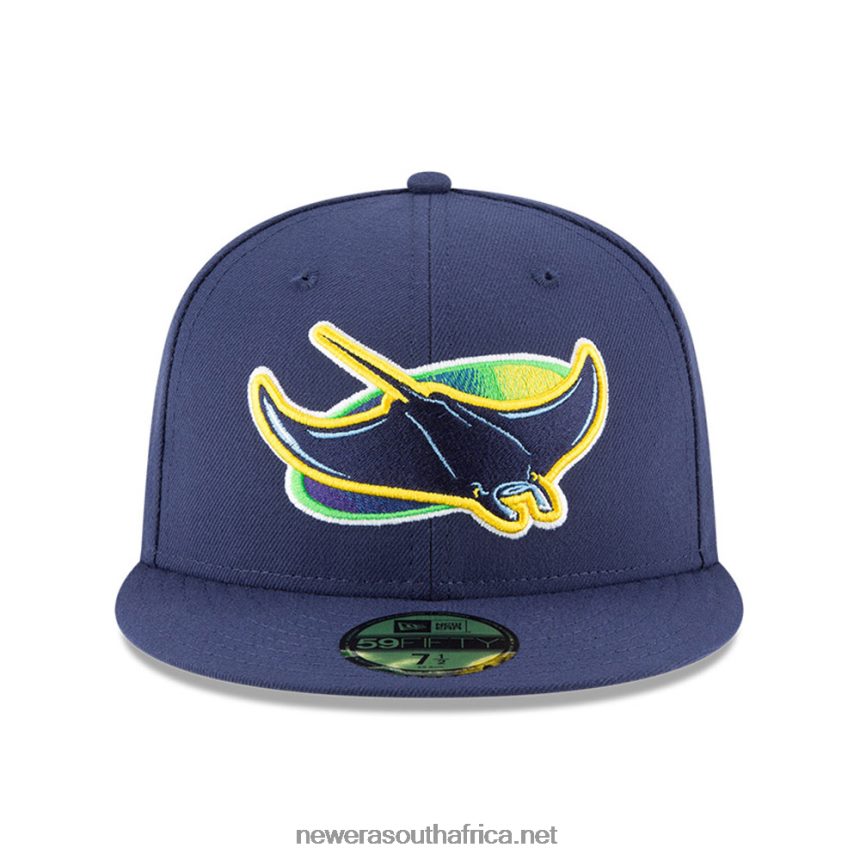 Tampa Bay Rays AC Perf Alt Blue 59FIFTY Cap New Era TRBRBN613