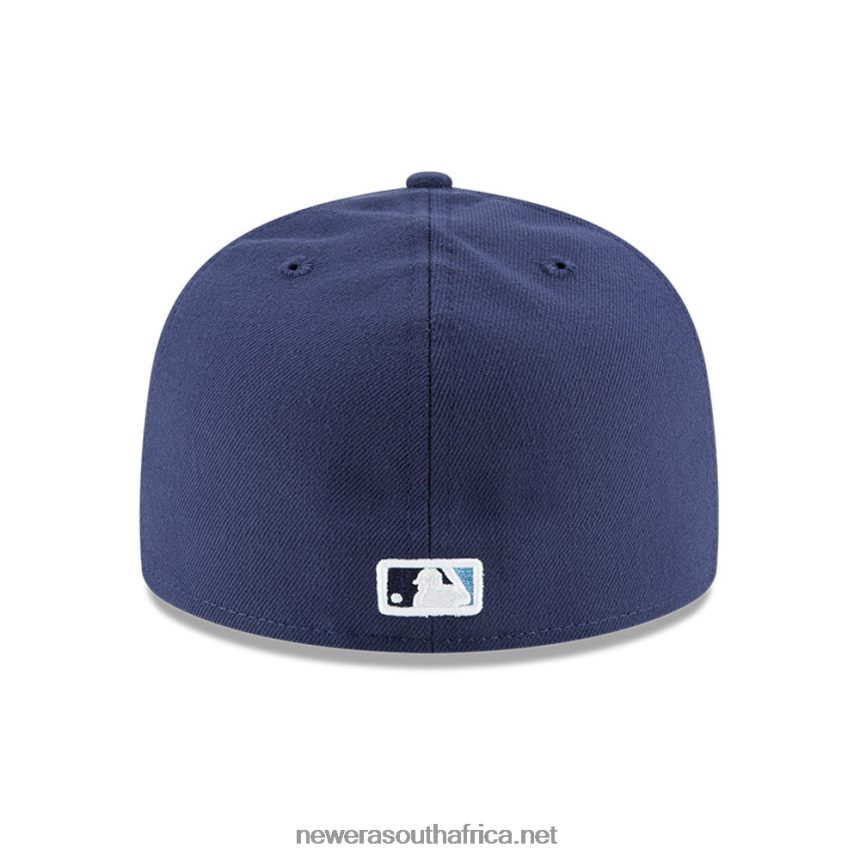 Tampa Bay Rays AC Perf Alt Blue 59FIFTY Cap New Era TRBRBN613