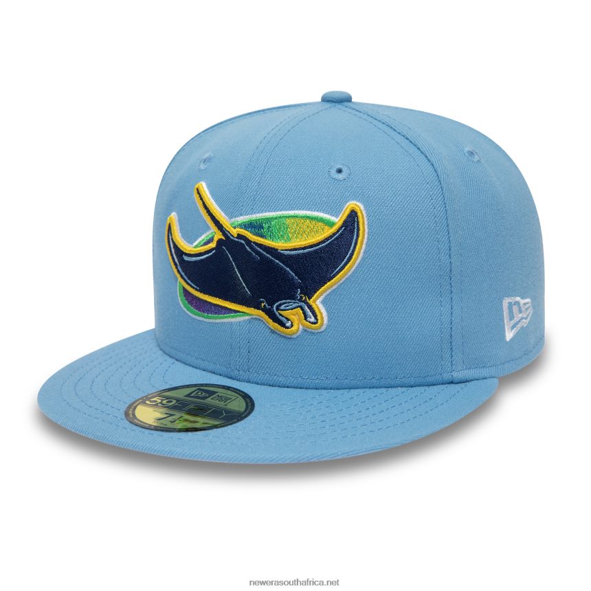 Tampa Bay Rays American League Stadium Sky Blue 59FIFTY Fitted Cap New Era TRBRBN1109