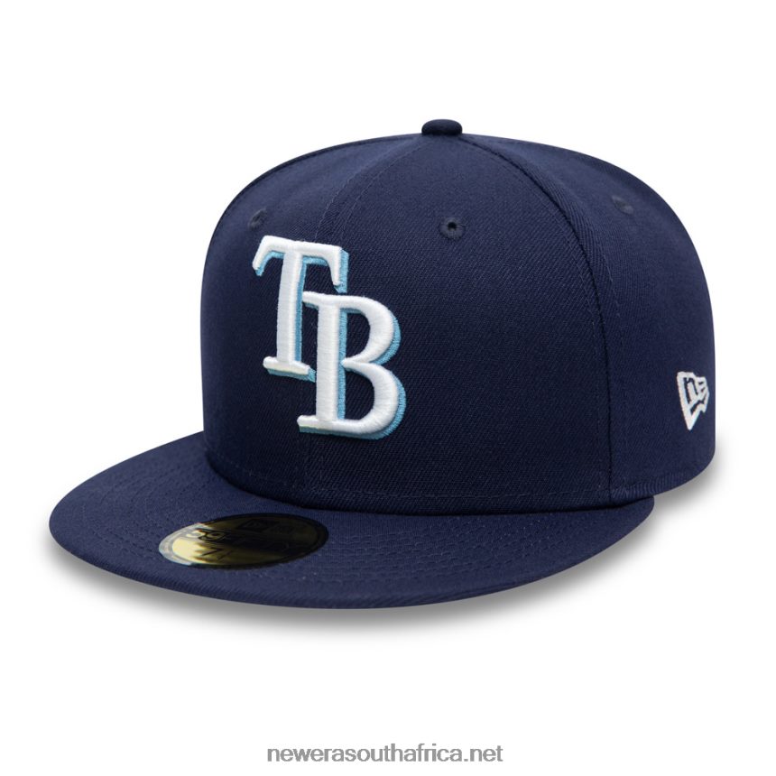 Tampa Bay Rays Authentic On Field Navy 59FIFTY Cap New Era TRBRBN433