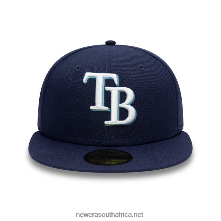 Tampa Bay Rays Authentic On Field Navy 59FIFTY Cap New Era TRBRBN433