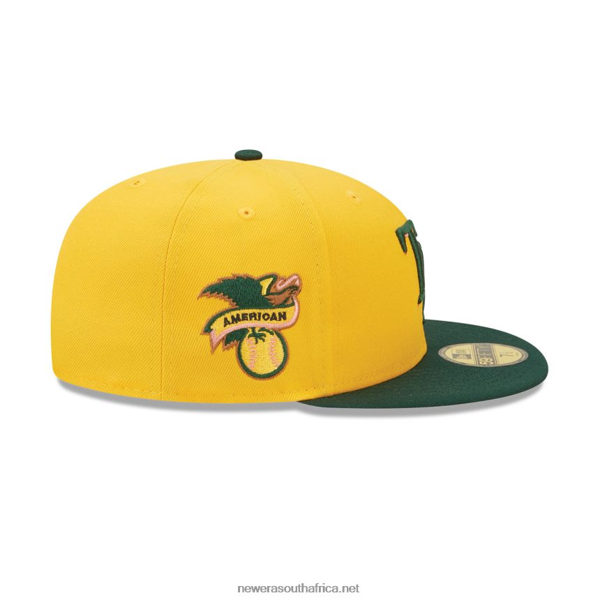 Tampa Bay Rays Back to School Yellow 59FIFTY Fitted Cap New Era TRBRBN1374