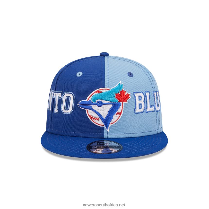 Toronto Blue Jays Teamsplit Blue 9FIFTY Snapback Cap New Era TRBRBN2091