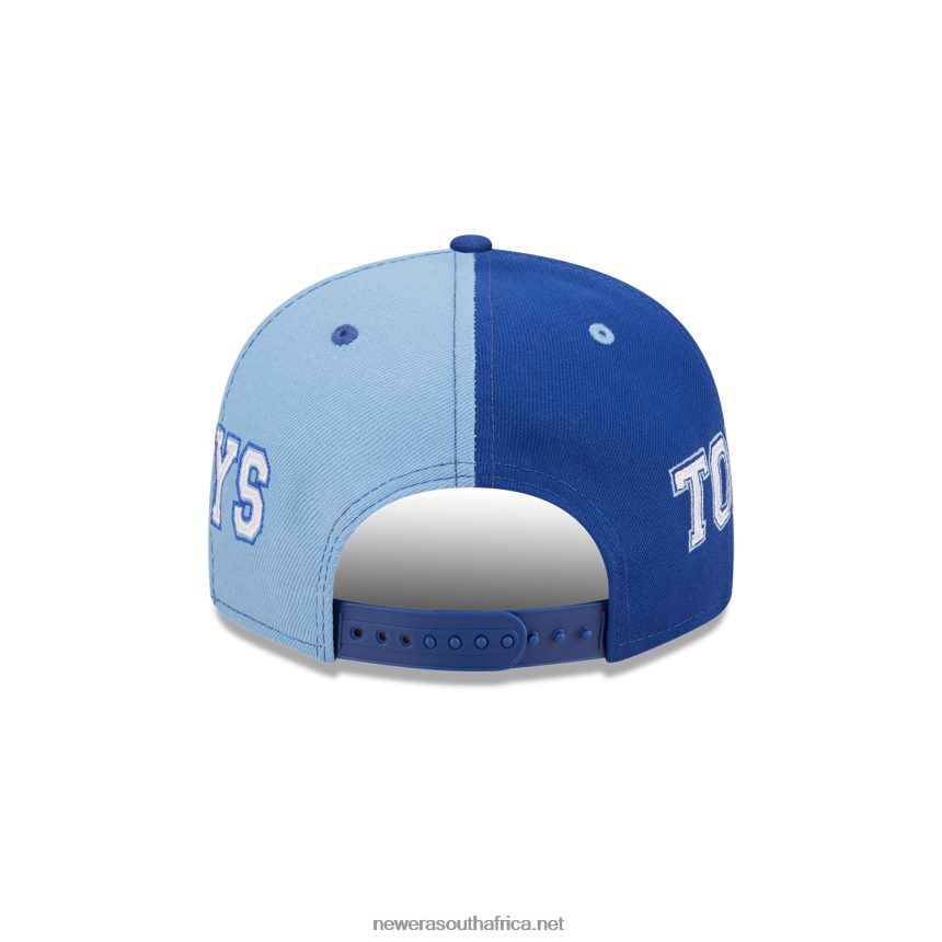 Toronto Blue Jays Teamsplit Blue 9FIFTY Snapback Cap New Era TRBRBN2091
