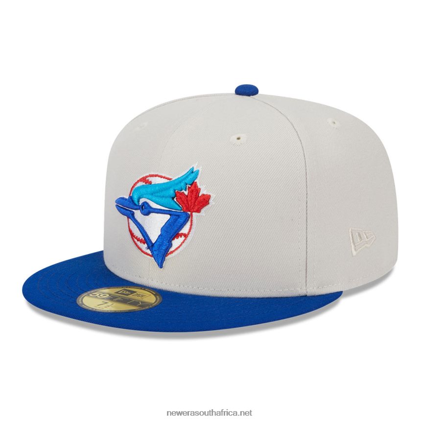 Toronto Blue Jays Varsity Letter Stone 59FIFTY Fitted Cap New Era TRBRBN253