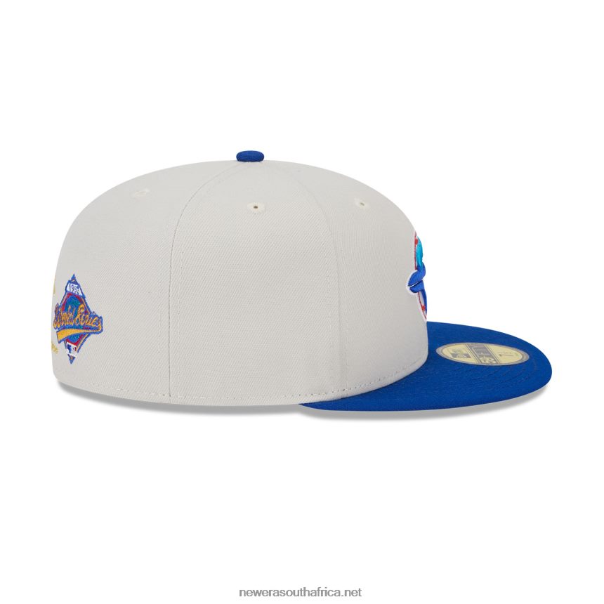 Toronto Blue Jays Varsity Letter Stone 59FIFTY Fitted Cap New Era TRBRBN253