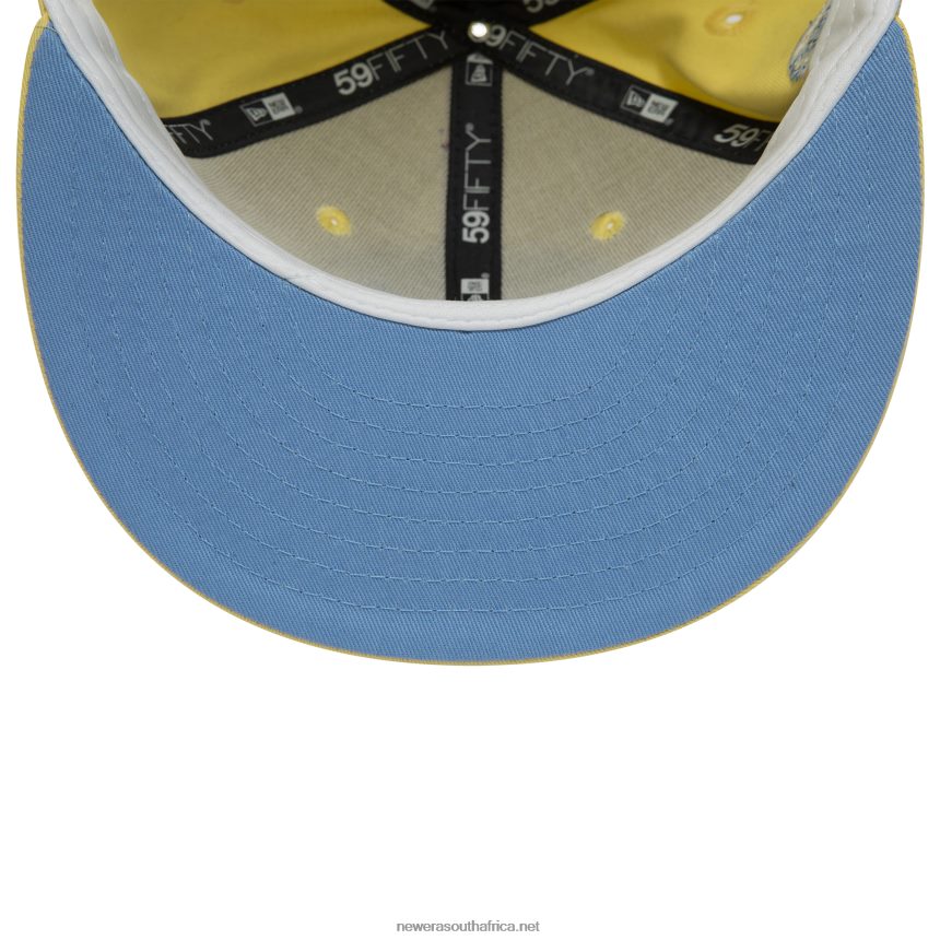 Toronto Blue Jays World Series Yellow 59FIFTY Fitted Cap New Era TRBRBN290