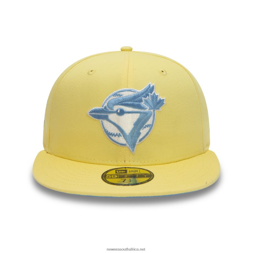 Toronto Blue Jays World Series Yellow 59FIFTY Fitted Cap New Era TRBRBN290
