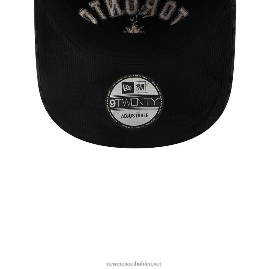 Toronto Raptors Authentics City Edition Dark Grey 9TWENTY Adjustable Cap New Era TRBRBN2225