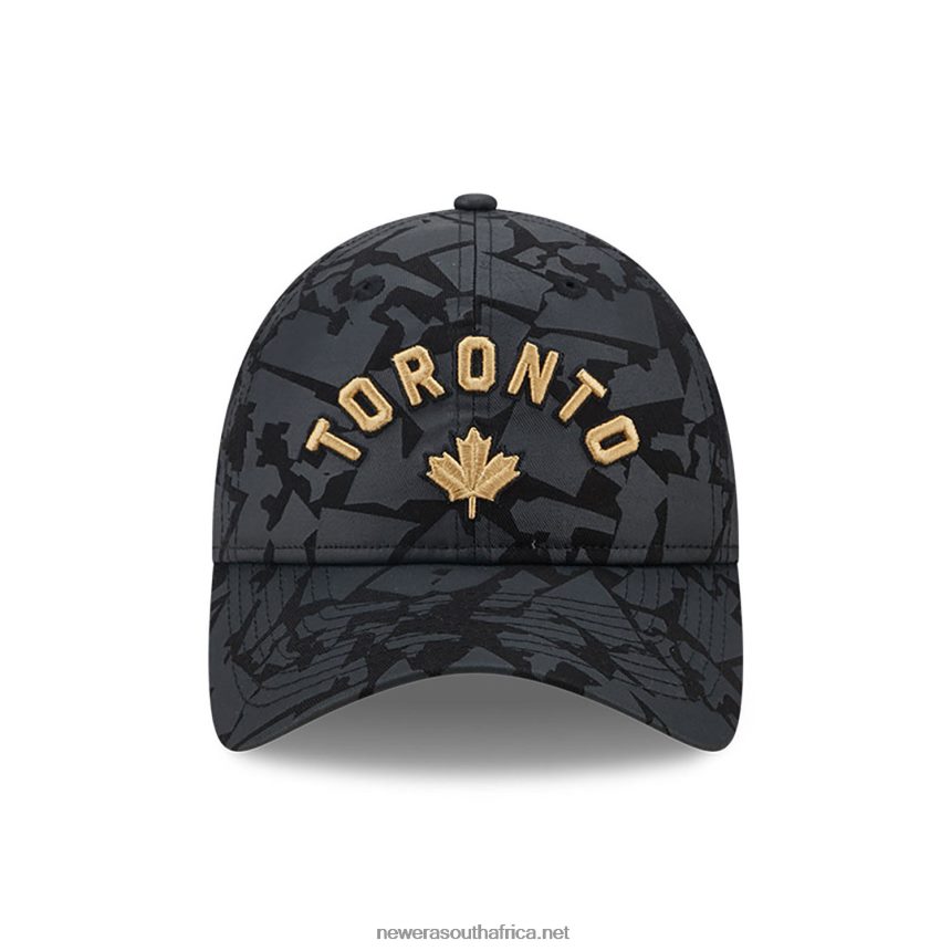 Toronto Raptors Authentics City Edition Dark Grey 9TWENTY Adjustable Cap New Era TRBRBN2225
