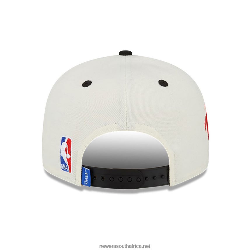 Toronto Raptors Awake White 9FIFTY Snapback Cap New Era TRBRBN2101