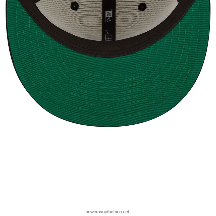 Toronto Raptors Awake White 9FIFTY Snapback Cap New Era TRBRBN2101