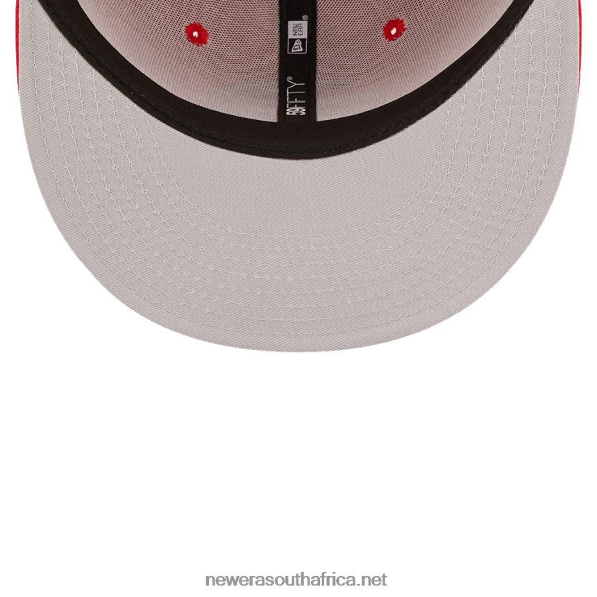 Toronto Raptors NBA Cloud Red 59FIFTY Fitted Cap New Era TRBRBN788